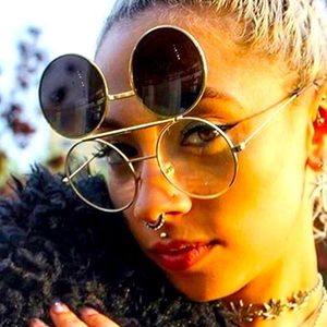 Vintage flip up sunglasses